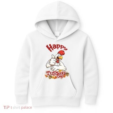 Happy Turkey Day Kids Hoodie