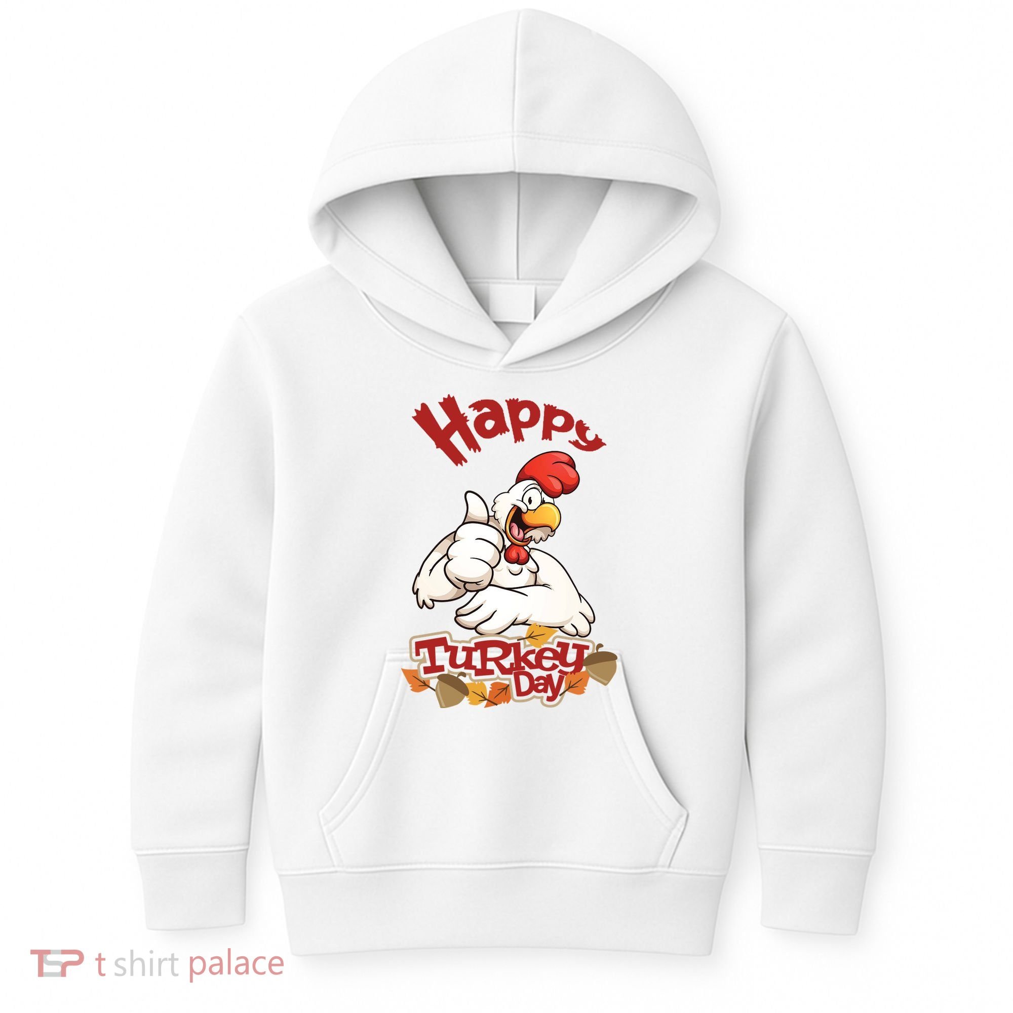 Happy Turkey Day Kids Hoodie
