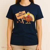 Happy Turkey Day Funny Thanksgiving Family Graphic T-Shirt thumb 4