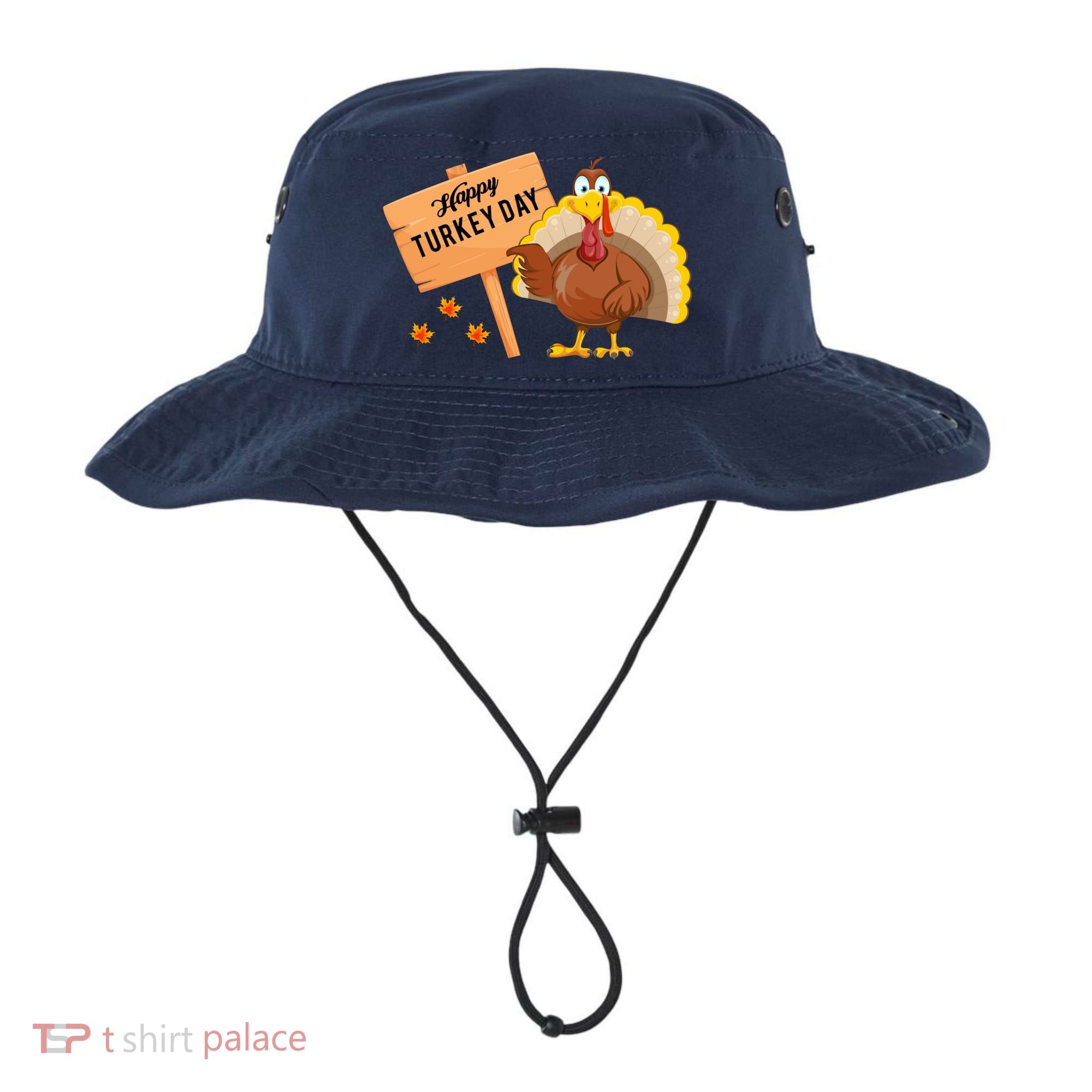 Happy Turkey Day Funny Thanksgiving Family Graphic Bucket Hat