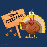 Happy Turkey Day Funny Thanksgiving Family Graphic Women's Hoodie thumb 2
