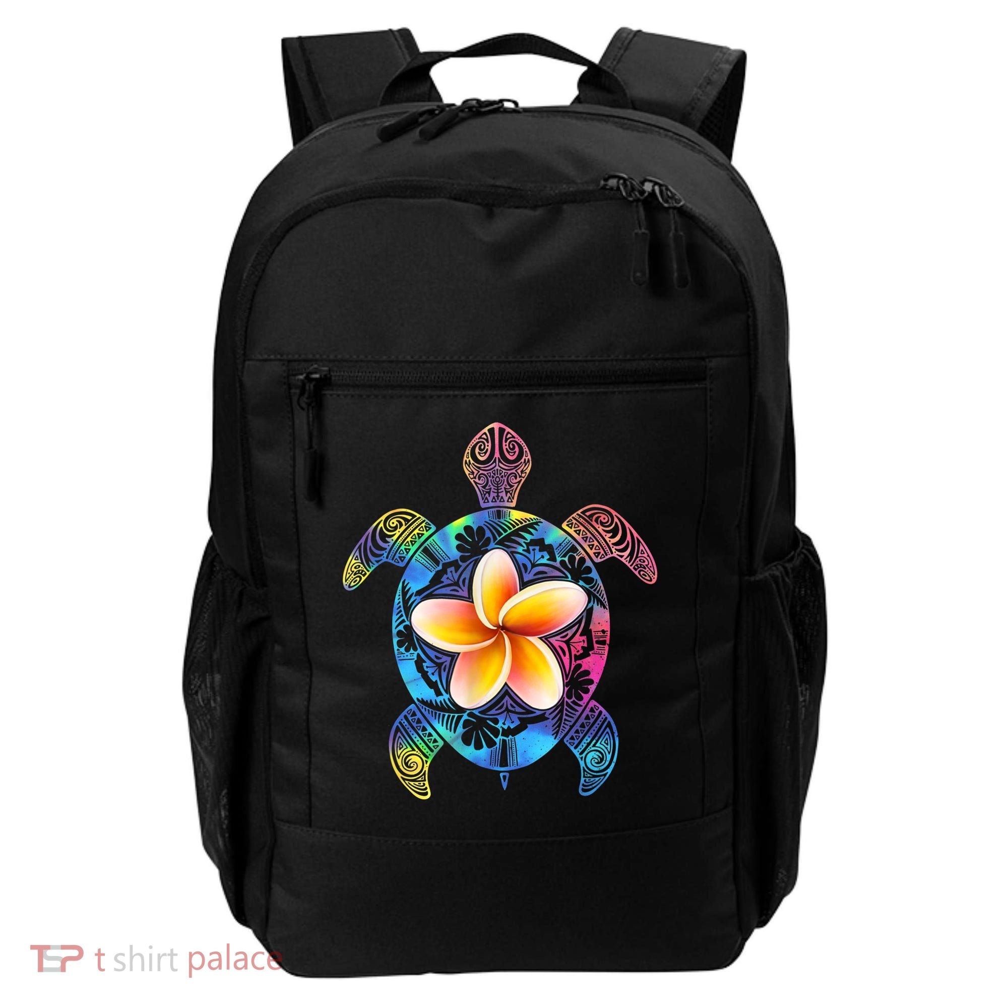Hawaiian Tie Dye Sea Turtle Gift Cool Hawaii Gift For Men And Women Backpack