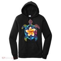Hawaiian Tie Dye Sea Turtle Gift Cool Hawaii Gift For Men And Women Women's Hoodie thumb 0