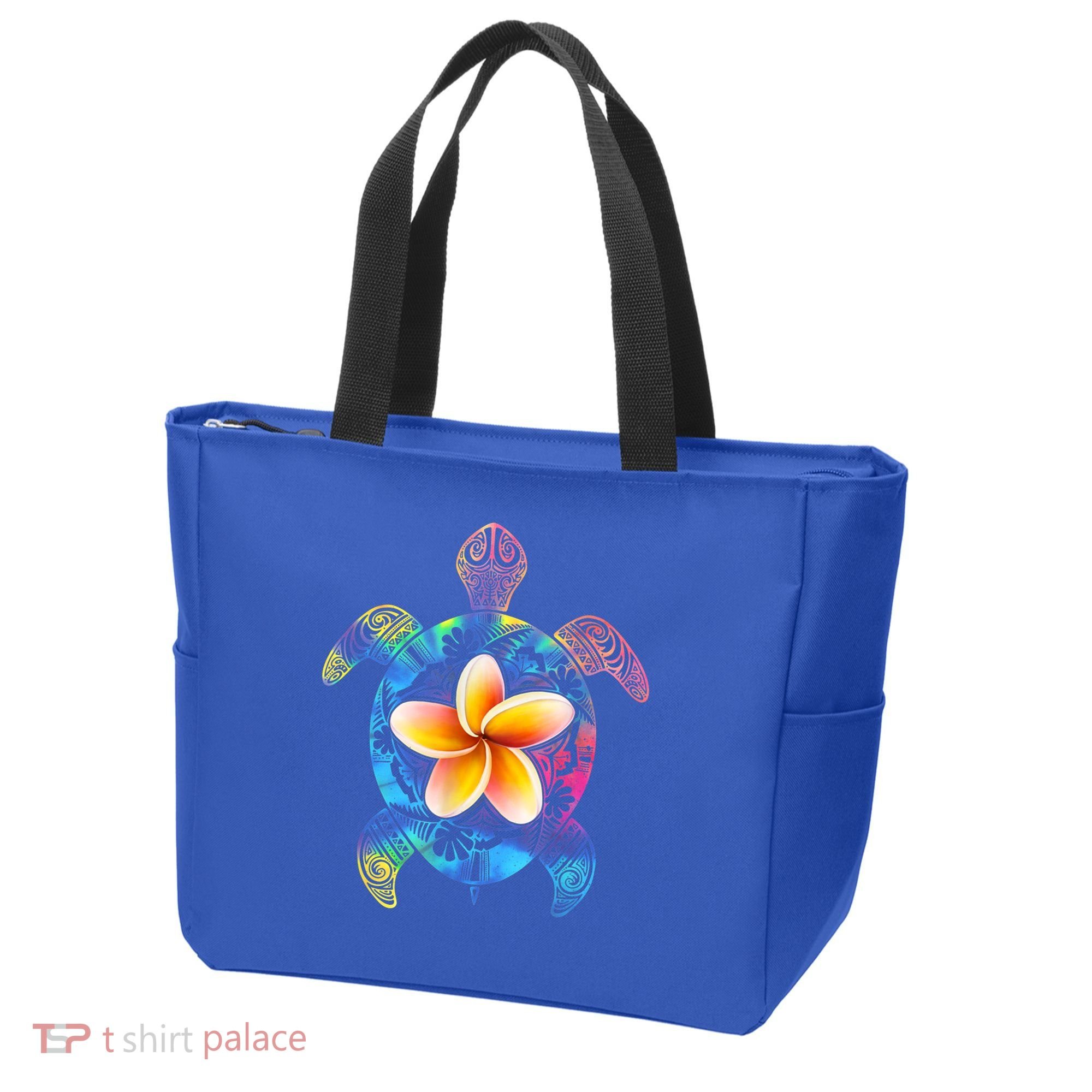 Hawaiian Tie Dye Sea Turtle Gift Cool Hawaii Gift For Men And Women Tote Bag