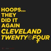 Hoops They Did It Again Cleveland Twenty Four Women's Sweatshirt thumb 2