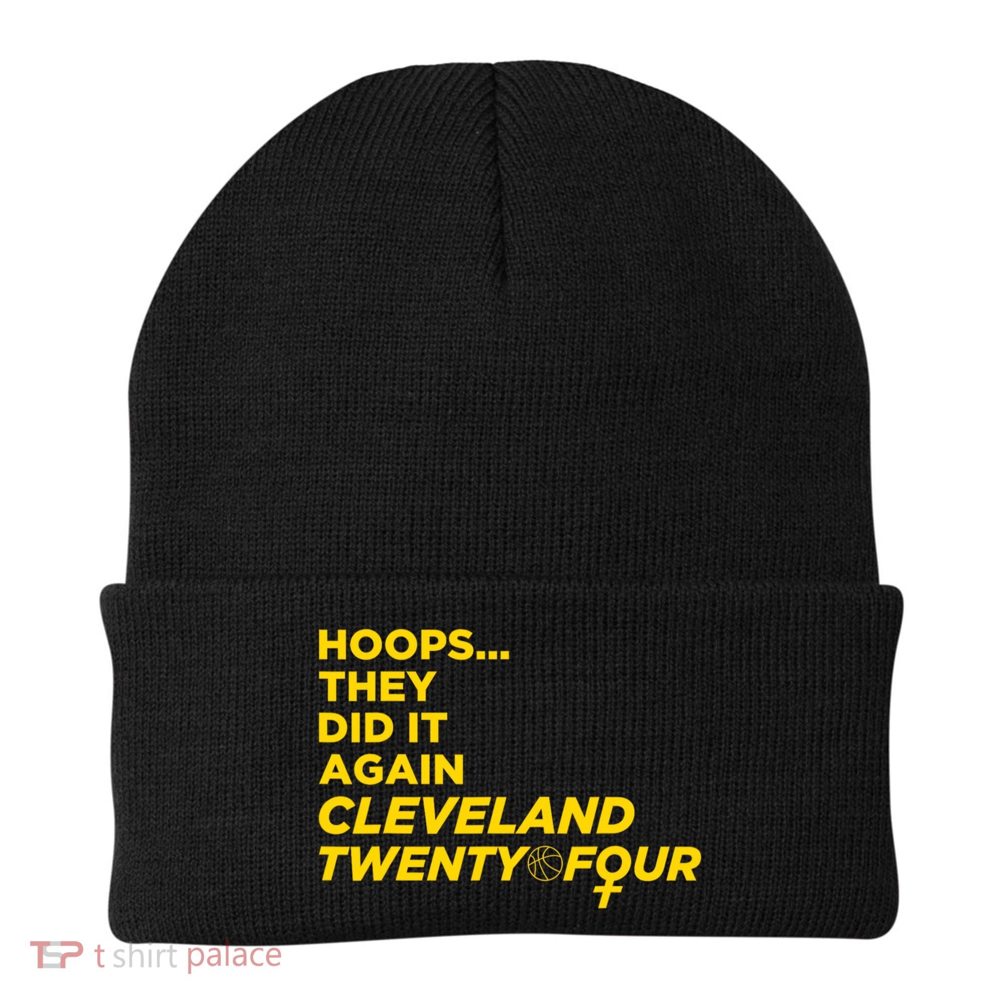 Hoops They Did It Again Cleveland Twenty Four Beanie
