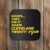 Hoops They Did It Again Cleveland Twenty Four Coaster thumb 0