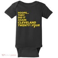 Hoops They Did It Again Cleveland Twenty Four Baby Bodysuit thumb 0