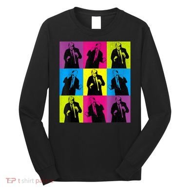 Happy Trump Dancing Pop Art Trump Long Sleeve Shirt