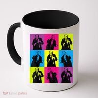Happy Trump Dancing Pop Art Trump Coffee Mug thumb 0