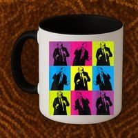 Happy Trump Dancing Pop Art Trump Coffee Mug thumb 2