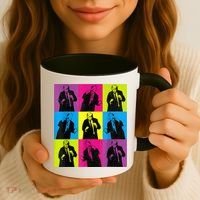 Happy Trump Dancing Pop Art Trump Coffee Mug thumb 3