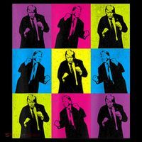 Happy Trump Dancing Pop Art Trump Baby Bodysuit thumb 2