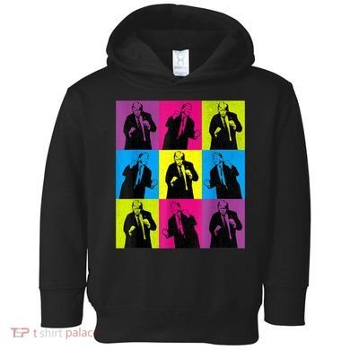 Happy Trump Dancing Pop Art Trump Toddler Hoodie
