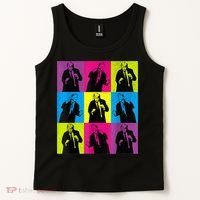Happy Trump Dancing Pop Art Trump Tank Top thumb 2