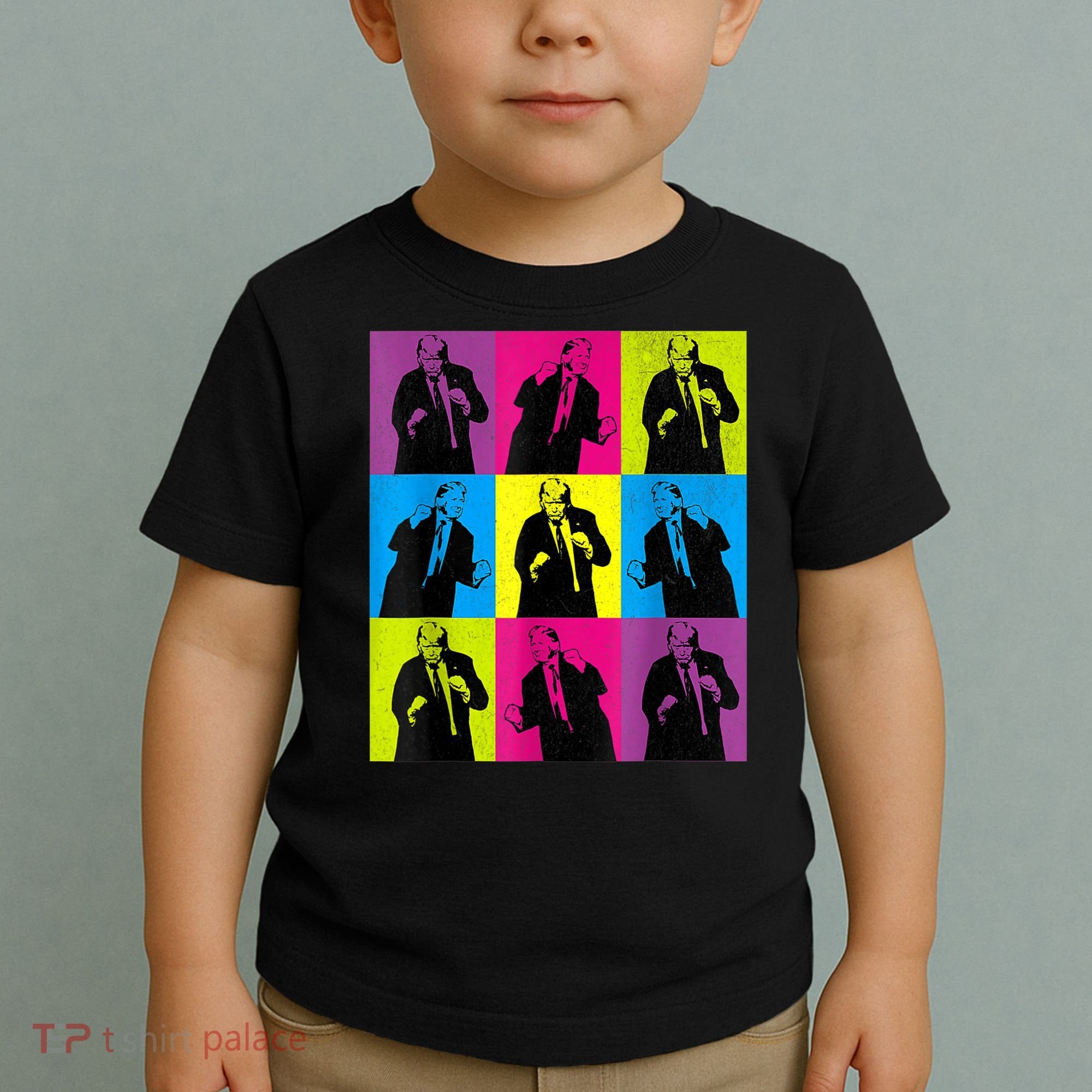 Happy Trump Dancing Pop Art Trump Toddler T-Shirt