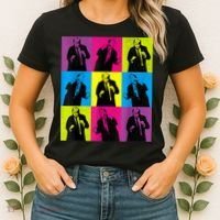 Happy Trump Dancing Pop Art Trump Women's T-Shirt thumb 2