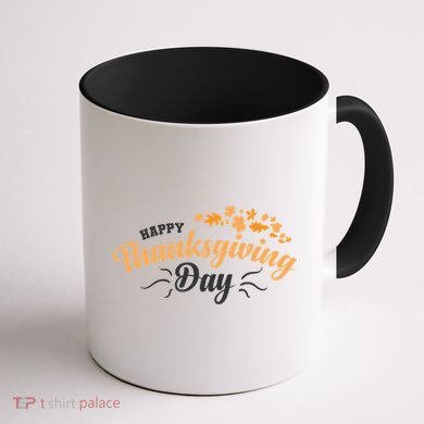 Happy Thanksgiving Day Turkey Usa Family Gift Coffee Mug back