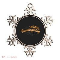 Happy Thanksgiving Day Turkey Usa Family Gift Ornament thumb 0