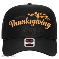 Happy Thanksgiving Day Turkey Usa Family Gift Hat thumb 0