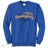 Happy Thanksgiving Day Turkey Usa Family Gift Sweatshirt thumb 0