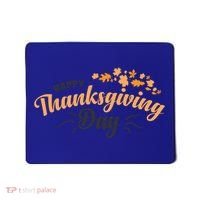 Happy Thanksgiving Day Turkey Usa Family Gift Mousepad thumb 0