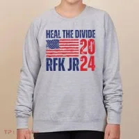 Heal The Divided Jfk Jr 2024 Women's Sweatshirt thumb 0