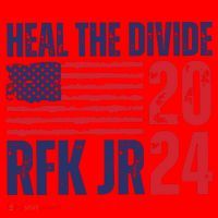 Heal The Divided Jfk Jr 2024 Santa Hat thumb 1