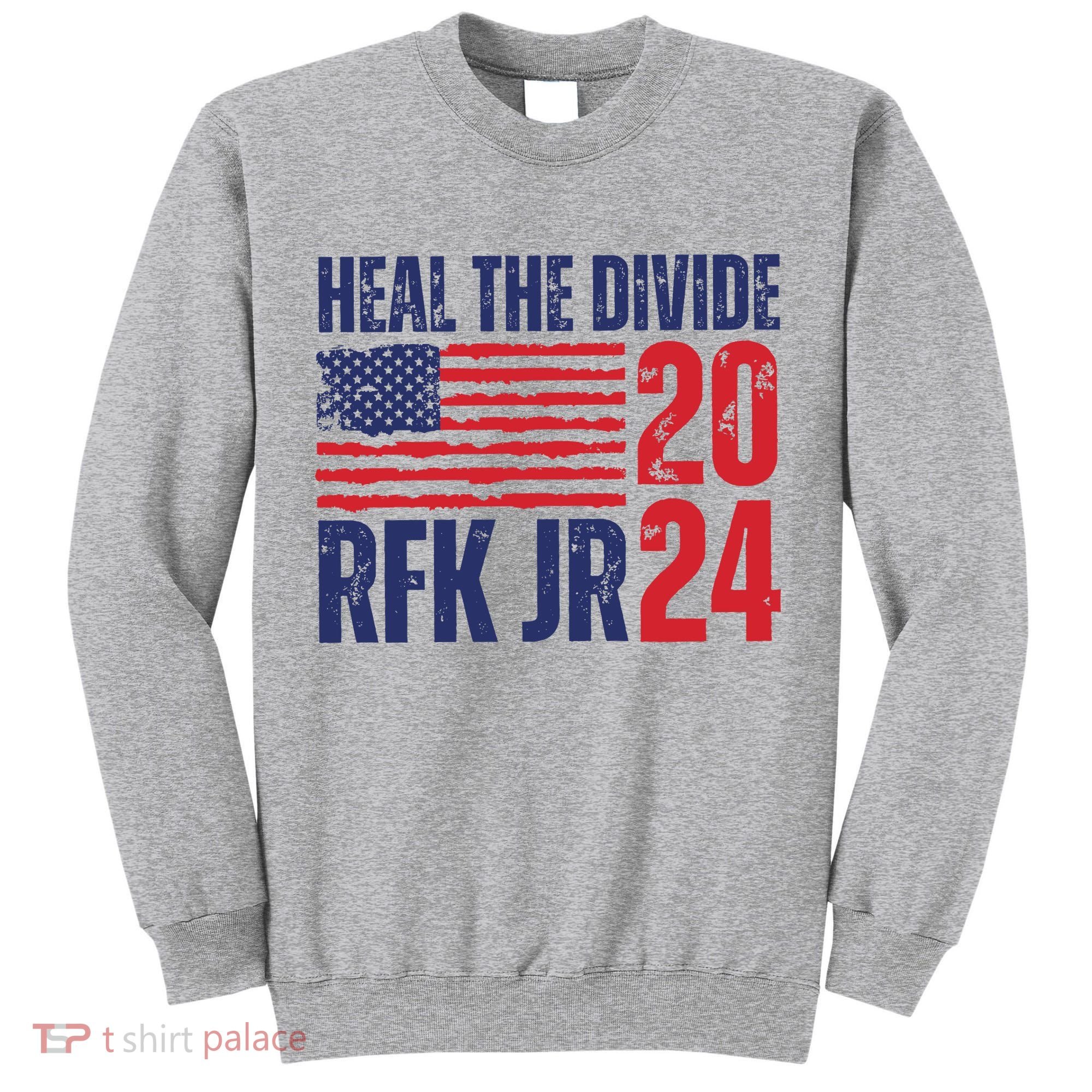 Heal The Divided Jfk Jr 2024 Tall Sweatshirt