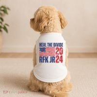 Heal The Divided Jfk Jr 2024 Doggie Tank thumb 2