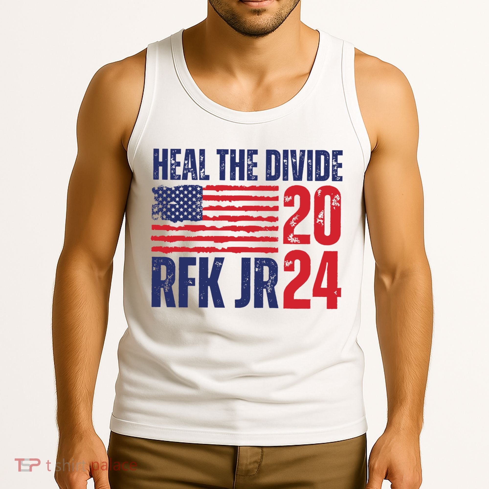 Heal The Divided Jfk Jr 2024 Tank Top