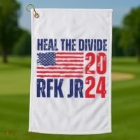 Heal The Divided Jfk Jr 2024 Golf Towel thumb 1