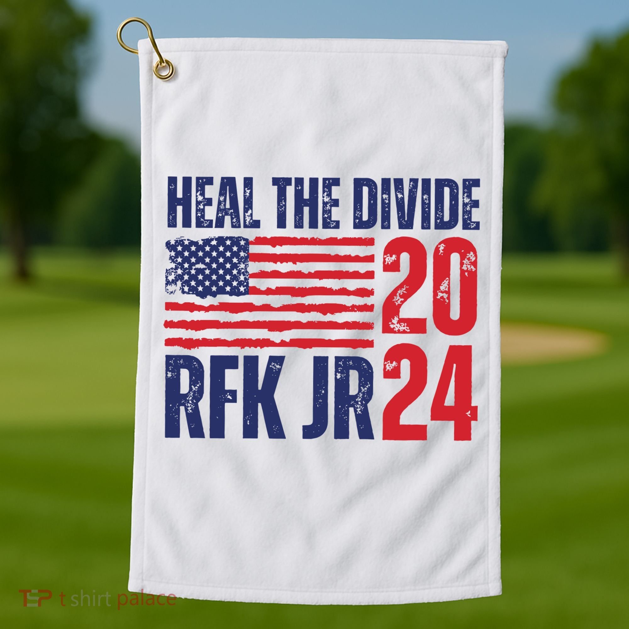 Heal The Divided Jfk Jr 2024 Golf Towel