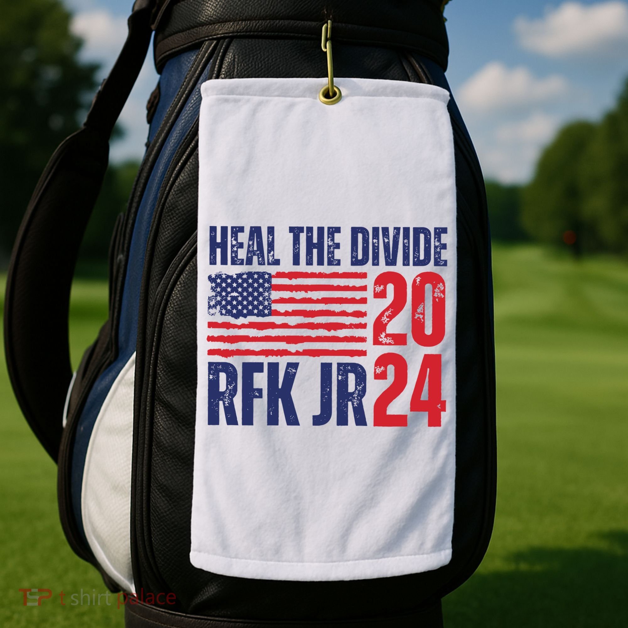 Heal The Divided Jfk Jr 2024 Golf Towel