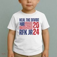 Heal The Divided Jfk Jr 2024 Toddler T-Shirt thumb 2