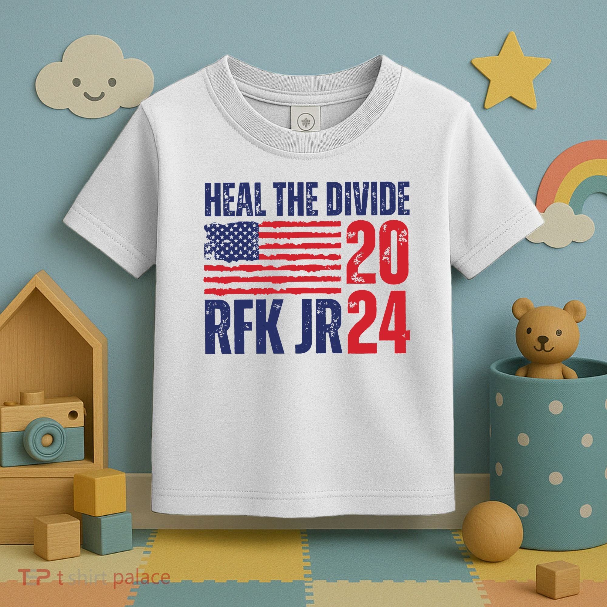 Heal The Divided Jfk Jr 2024 Toddler T-Shirt
