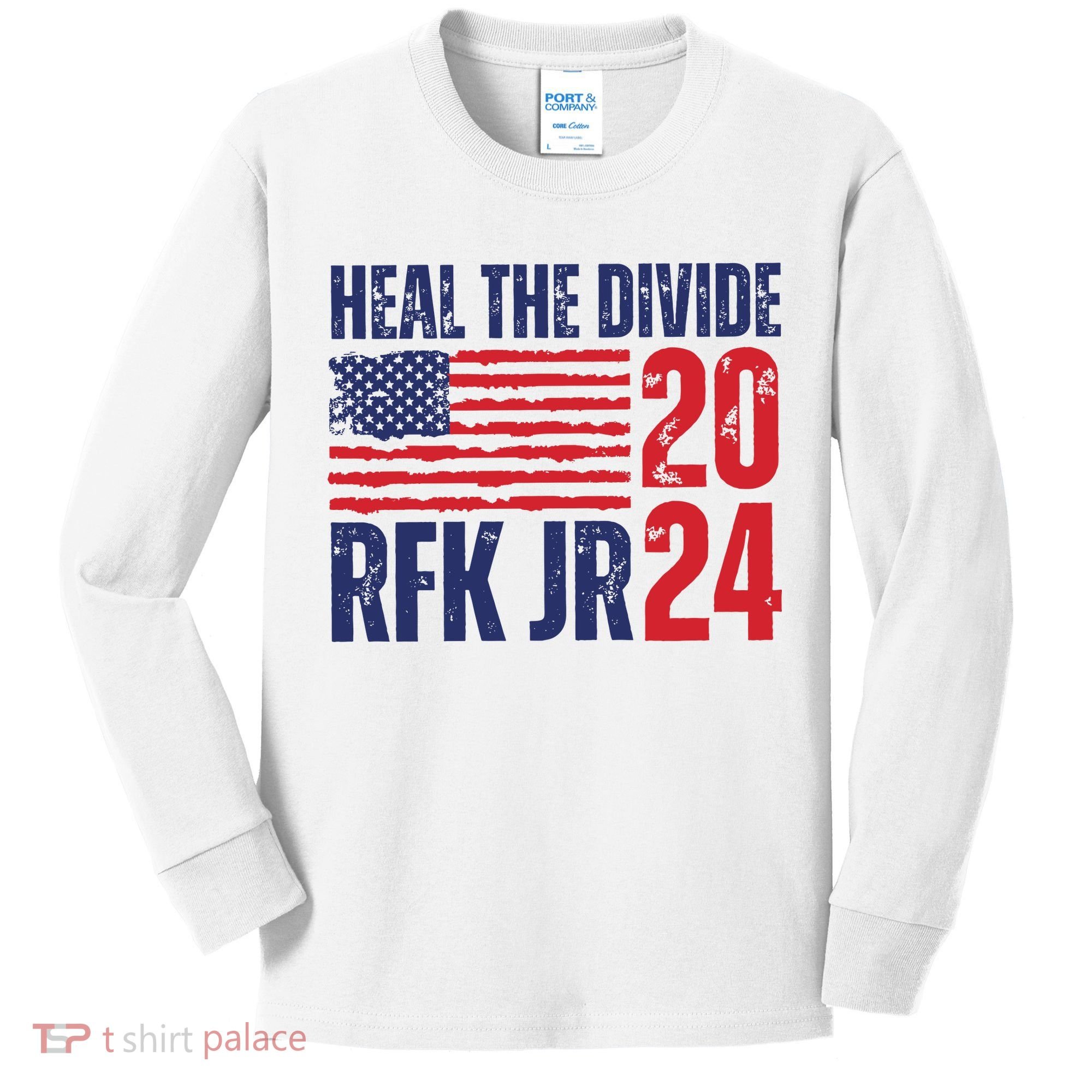 Heal The Divided Jfk Jr 2024 Kids Long Sleeve Shirt