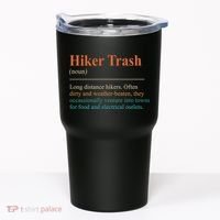 Hiker Trash Definition Funny Hiking Lover Hiking Trail Tumbler thumb 0