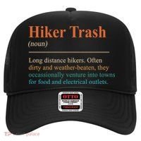 Hiker Trash Definition Funny Hiking Lover Hiking Trail Hat thumb 0