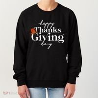 Happy Thanksgiving Day Women's Sweatshirt thumb 0