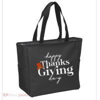 Happy Thanksgiving Day Tote Bag thumb 2