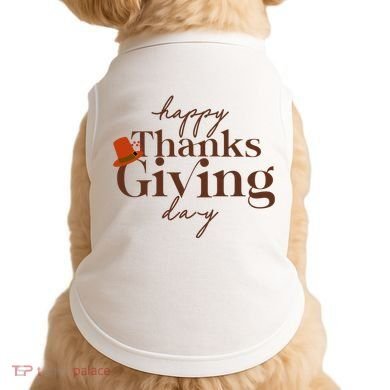 Happy Thanksgiving Day Doggie Tank