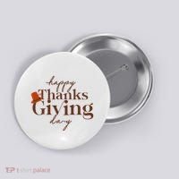 Happy Thanksgiving Day Button thumb 0