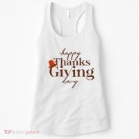 Happy Thanksgiving Day Women's Tank Top thumb 0
