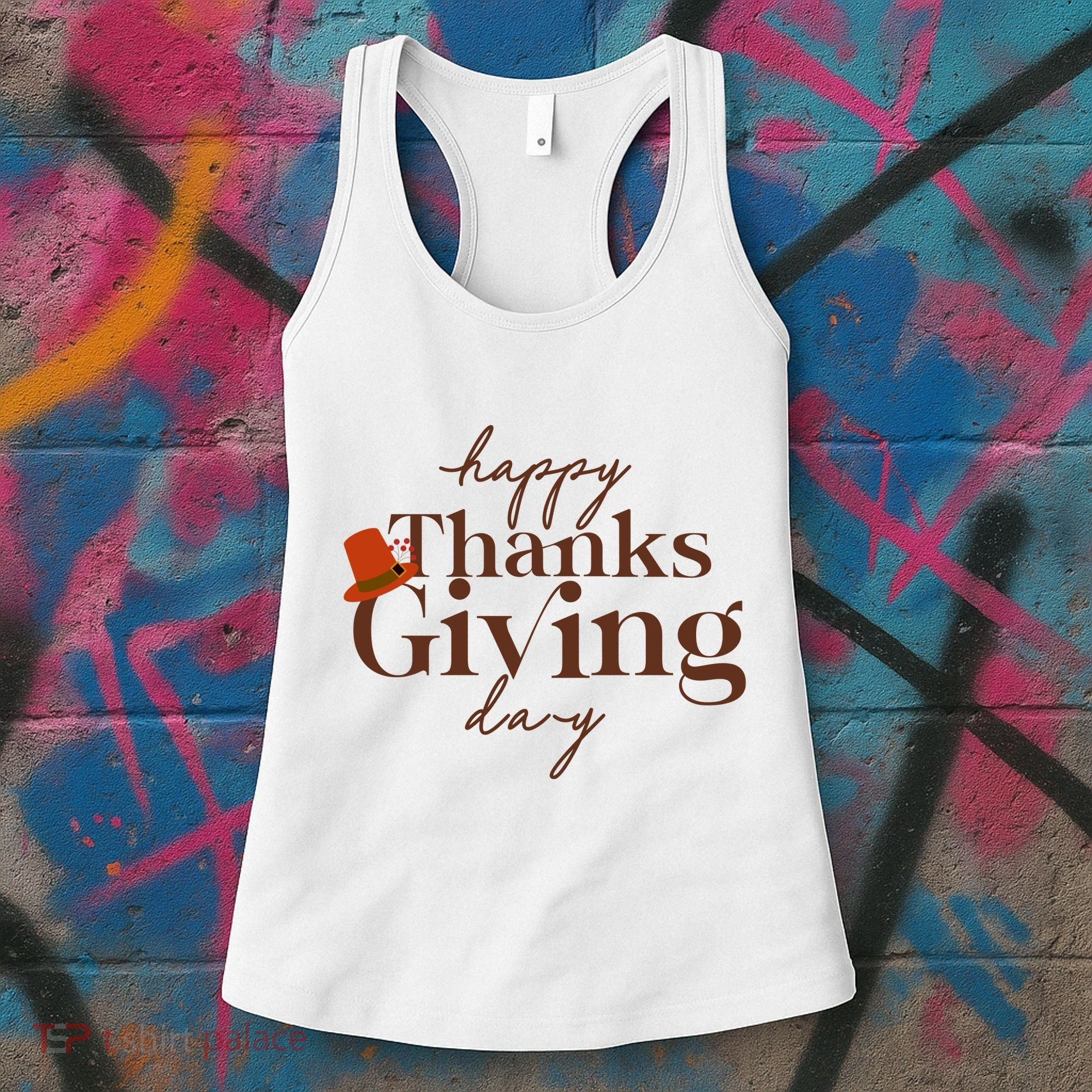 Happy Thanksgiving Day Women's Tank Top