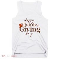 Happy Thanksgiving Day Tank Top thumb 0