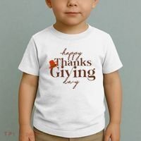 Happy Thanksgiving Day Toddler T-Shirt thumb 2