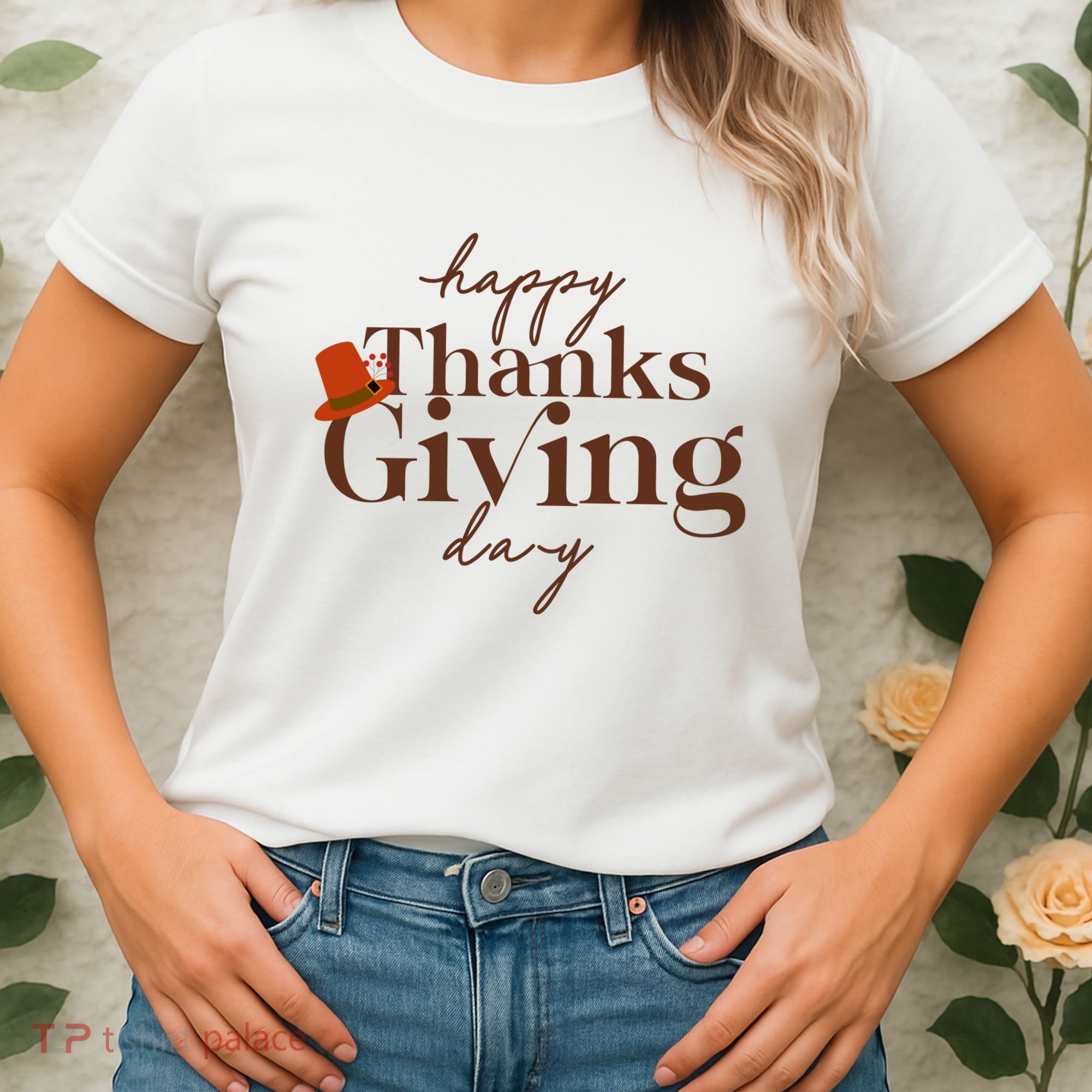 Happy Thanksgiving Day Women's T-Shirt