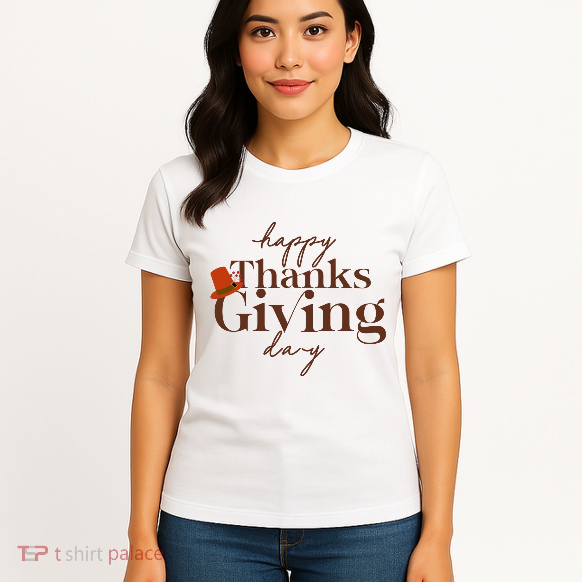 Happy Thanksgiving Day Women's T-Shirt
