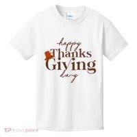 Happy Thanksgiving Day Kids T-Shirt thumb 0